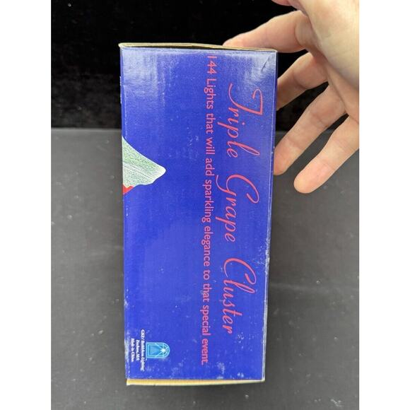 GKI Bethlehem Lighting Green Triple Grape Cluster Lights Original Box *No Plug - Picture 2 of 7